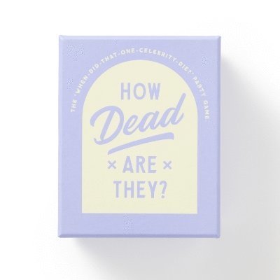How Dead Are They? Social Game - Brass Monkey - Bordspel - Galison - 9780735382886 - 15 augustus 2024
