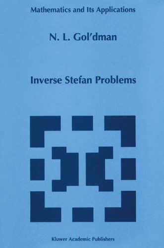 Cover for N.l. Gol'dman · Inverse Stefan Problems (Mathematics and Its Applications) (Hardcover Book) (1997)