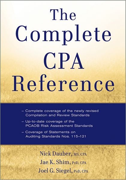 Cover for Dauber, Nick A. (Queens College of the City University of New York) · The Complete CPA Reference (Pocketbok) (2012)
