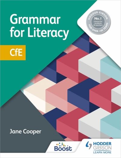 Cover for Jane Cooper · Grammar for Literacy: CfE (Paperback Book) (2021)