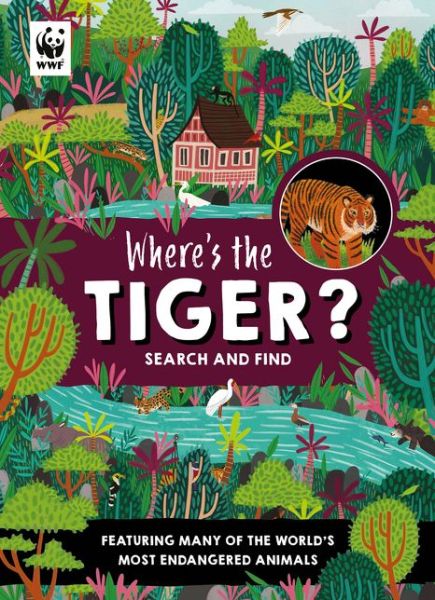 Cover for Farshore · Where’s the Tiger?: Search and Find Book (Inbunden Bok) (2021)