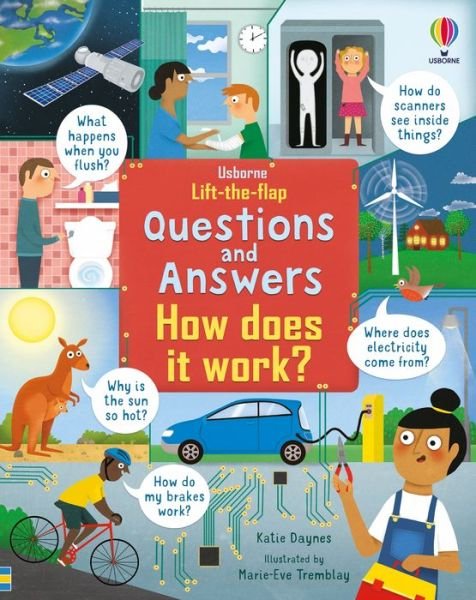 Cover for Katie Daynes · Lift-the-Flap Questions &amp; Answers How Does it Work? - Questions and Answers (Board book) (2021)