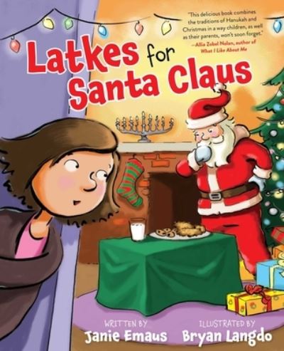 Cover for Janie Emaus · Latkes for Santa Claus (Book) (2020)