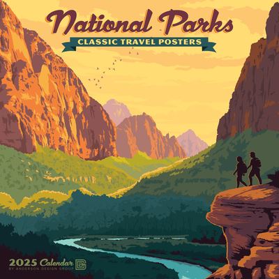 National Parks (Adg) 2025 7 X 7 Mini Wall Calendar (Calendar) (2024)