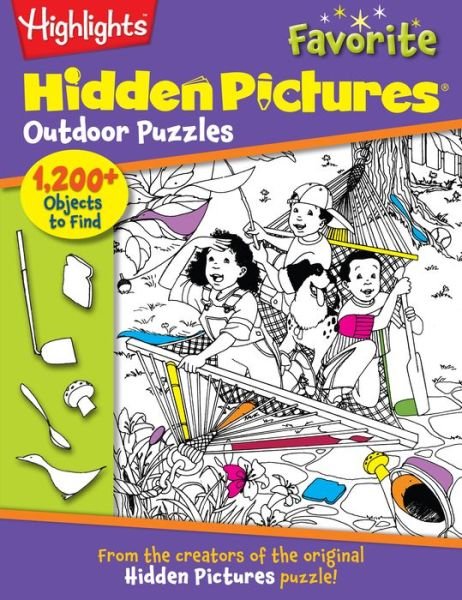 Cover for Highlights for Children · Outdoor Puzzles - Hidden Pictures (Paperback Book) [Act Clr Cs edition] (2013)
