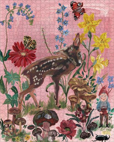 Nathalie Lete: Bambi 1,000-Piece Puzzle - Nathalie Lete - Nathalie Lete - Books - Workman Publishing - 9781648290886 - April 13, 2021