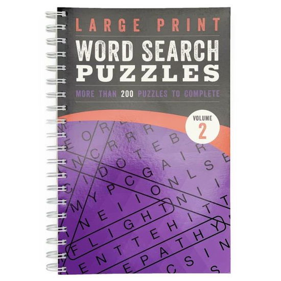 Cover for Parragon Books · Large Print Word Search Puzzles: Volume 2 (Spiralbuch) (2020)