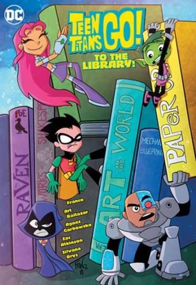 Cover for Franco · Teen Titans Go! to the Library! (Paperback Book) (2024)