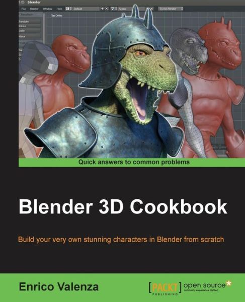 Cover for Enrico Valenza · Blender 3D Cookbook (Paperback Book) (2015)