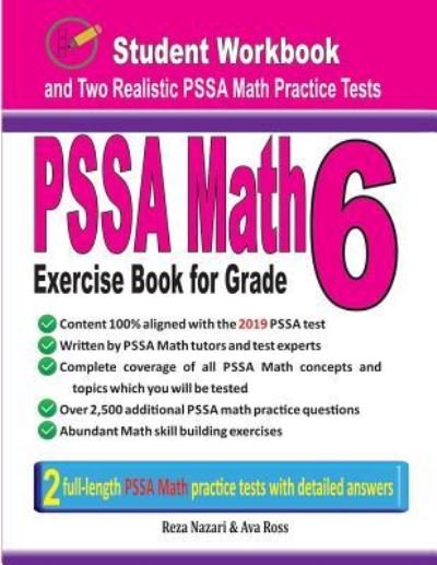 Cover for Ava Ross · Pssa Math Exercise Book for Grade 6 (Paperback Book) (2019)
