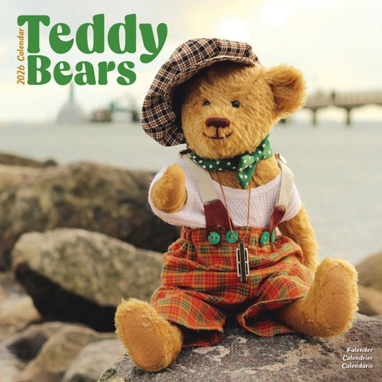Cover for Teddy Bears Calendar 2026  Square Wall Calendar - 16 Month (Calendar) (2025)