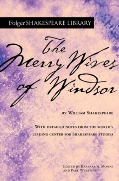 Cover for William Shakespeare · The Merry Wives of Windsor - Folger Shakespeare Library (Pocketbok) (2020)