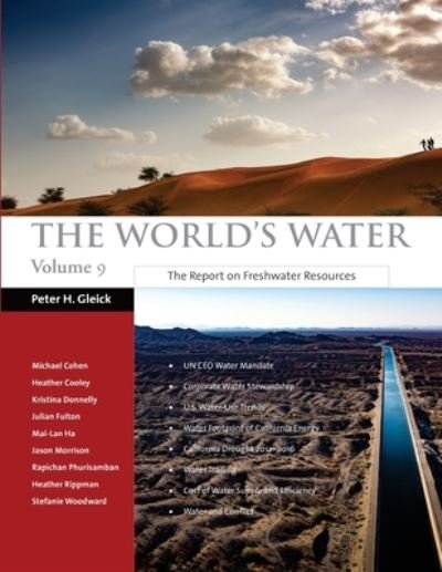 Cover for Michael Cohen · The World's Water Volume 9 (Paperback Bog) (2018)
