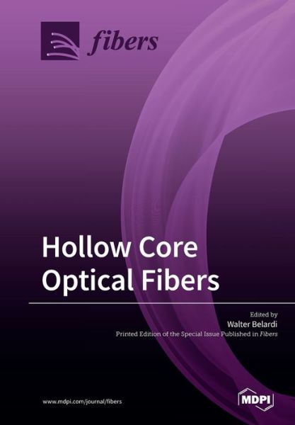 Cover for Walter Belardi · Hollow Core Optical Fibers (Paperback Book) (2019)