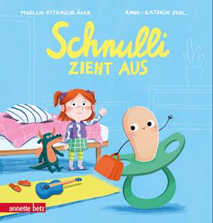 Cover for Madlen Ottenschläger · Schnulli zieht aus - Ein 'Pappbilderbuch, dass Kinder beim Abschied vom Schnuller unterstützt (Book) (2024)