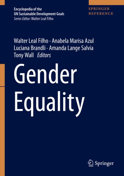 Cover for Walter Leal Filho · Gender Equality (Paperback Book) (2021)