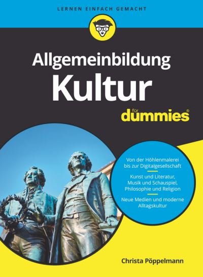 Cover for Christa Poppelmann · Allgemeinbildung Kultur fur Dummies - Fur Dummies (Paperback Bog) (2019)