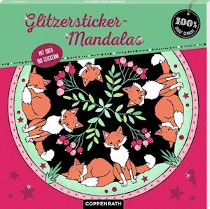 Cover for Ann Kronheimer · Glitzersticker-Mandalas (Paperback Book) (2021)