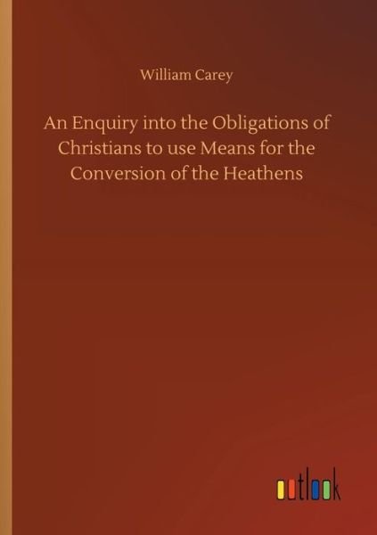 Cover for Carey · An Enquiry into the Obligations o (Bog) (2018)