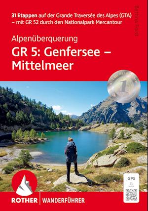 Cover for Bettina Forst · Alpenüberquerung GR 5: Genfersee - Mittelmeer (Book) (2025)