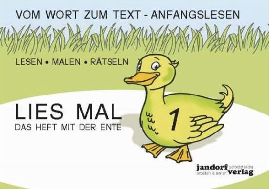 Cover for Peter Wachendorf · Lies mal 1 - Das Heft mit der Ente. Großbuchstaben (Pamflet) (2015)