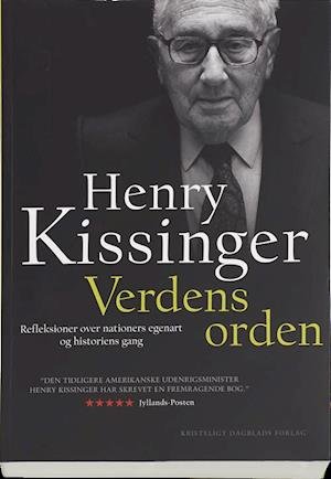 Cover for Henry Kissinger · Verdens orden (Taschenbuch) [1. Ausgabe] (2015)