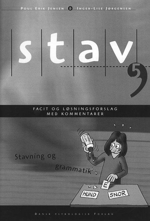 Cover for Poul Erik Jensen Inger-Lise Jørgensen · Stav 3 - Facit og løsningsforslag (Hæftet bog) [2. udgave] (2004)