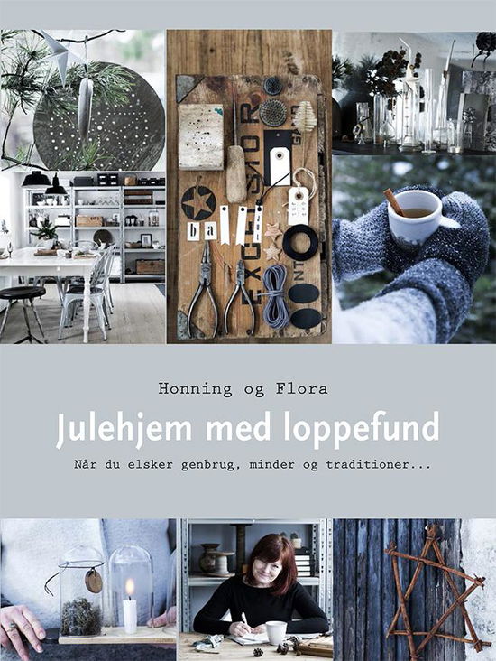 Cover for Rikke Larsen · Julehjem med loppefund (Innbunden bok) [1. utgave] (2016)