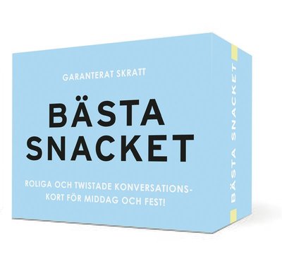 Cover for Carl-Johan Gadd · Bästa snacket (Book) (2020)