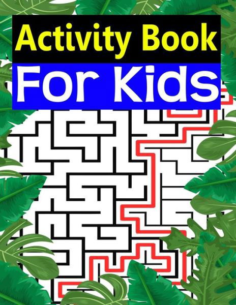 Cover for Bd Activity Press · Activity book for kids (Taschenbuch) (2020)