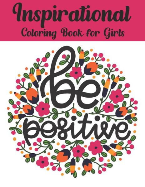 Cover for The Universal Book House · Inspirational Coloring Book For Girls (Pocketbok) (2020)