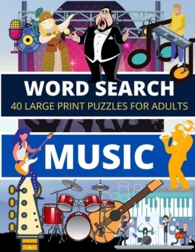 Cover for Riddle Me This Publishing · Word Search MUSIC (Paperback Book) (2020)