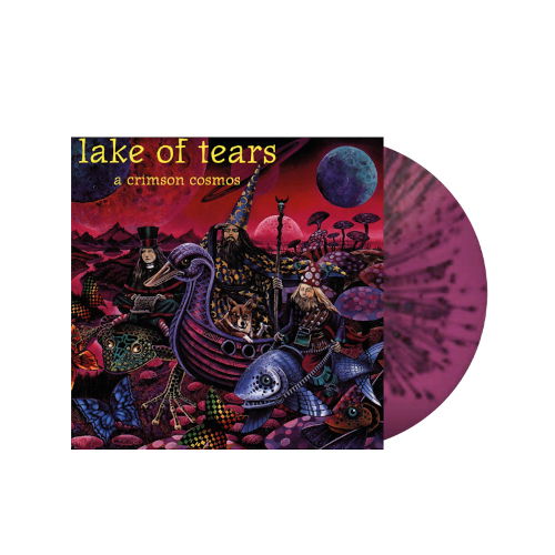 A Crimson Cosmos (Violet / Black Splatter Vinyl LP) - Lake Of Tears - Music - Circle Music - 0200000120887 - October 25, 2024