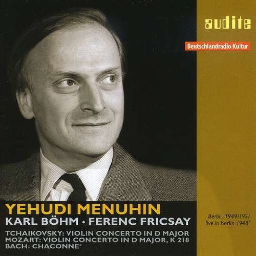 Cover for Tchaikovsky / Mozart / Bach / Menuhin / Bohm · Violin Concertos (CD) (2009)