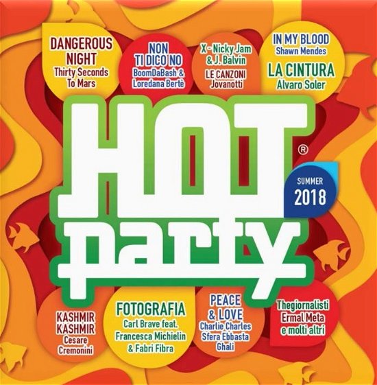 Cover for Hot Party Summer 2018 / Various (CD) (2018)