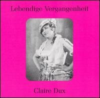 Cover for Mozart / Weber / Verdi / Dux · Claire Dux (CD) (2007)