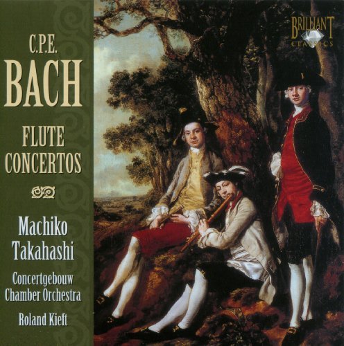 Cover for Bach,c.p.e. / Concertgebouw Chamber Orch / Kieft · Flute Concertos (CD) (2010)