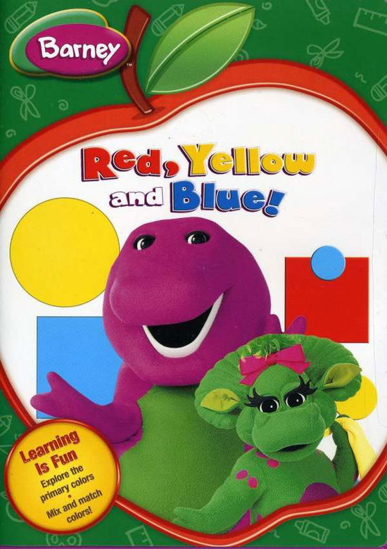 Cover for Barney · Red Yellow &amp; Blue: Back to Sch (DVD) (2009)