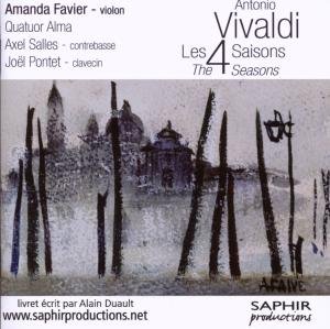 Alma Quartet / Amanda Favier-Vivaldi:The 4 Seasons - Alma Quartet - Music - Saphir - 3760028690887 - November 8, 2019