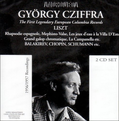 Cover for Liszt / Cziffra · Klavierwerke / G. Cziffra (CD) (2012)