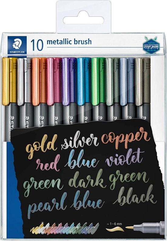 Cover for STAEDTLER Marker Metallic brush 10 Stuck im Etui, (TILBEHØR) (2024)