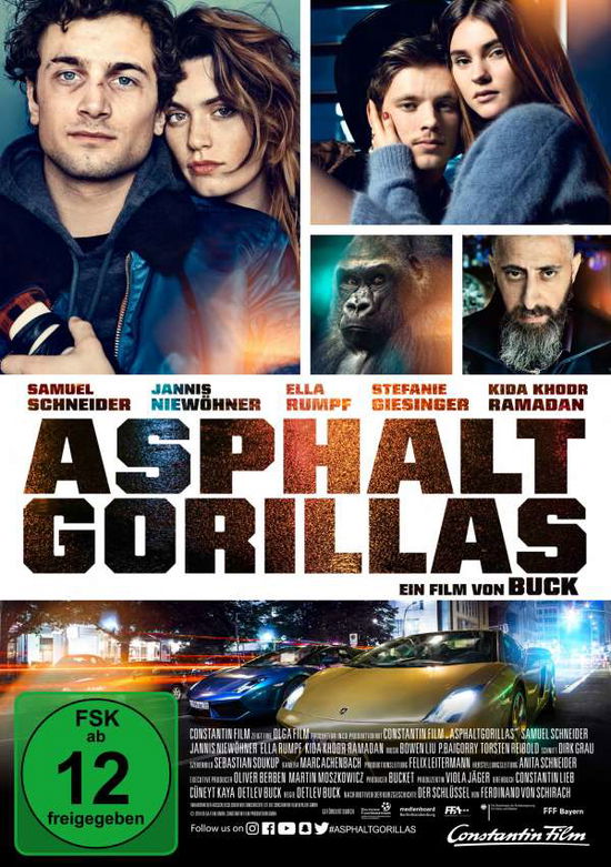 Cover for Samuel Schneider,ella Rumpf,jannis Niewöhner · Asphaltgorillas (DVD) (2019)