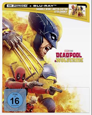 Cover for Deadpool &amp; Wolverine Uhd BD (Lim. Steelbook Wolve (4K Ultra HD) (2024)