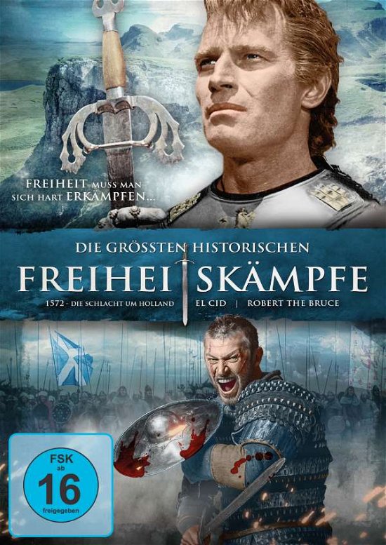 DIE GRÖßTEN HISTORISCHEN FREIHEITSKÄMPFE-EL CID, (DVD) (2016)