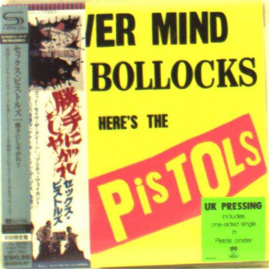 Cover for Sex Pistols · Never Mind The Bollocks (CD) [Limited edition] (2013)