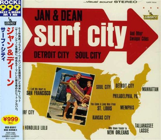 Surf City - Jan & Dean - Musik - TOSHIBA - 4988006893887 - 23. Mai 2012