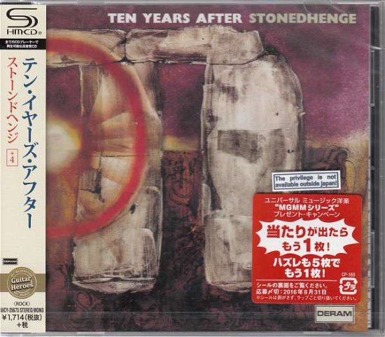 Cover for Ten Years After · Stonedhenge (CD) (2016)