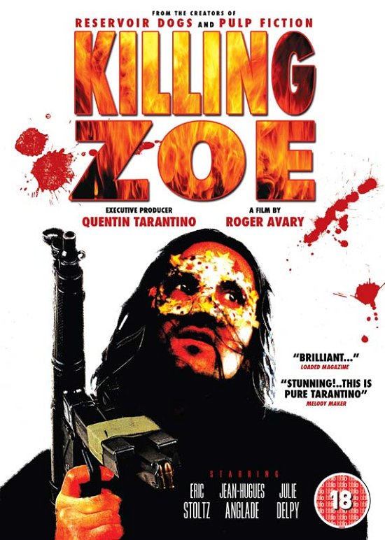 Cover for Killing Zoe (DVD) (2015)