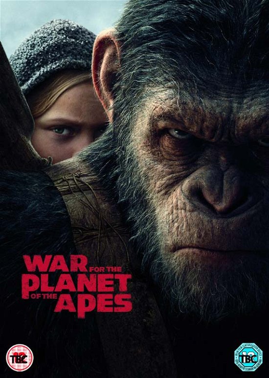 Cover for War for the Planet of the Apes · Planet Of The Apes - War For The Planet Of The Apes (DVD) (2017)