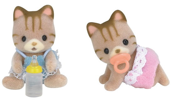 Cover for Sylvanian Families · Sylvanian Families - Striped Cat Twins (Toys)